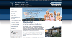 Desktop Screenshot of lacanadacosmeticdentistry.com